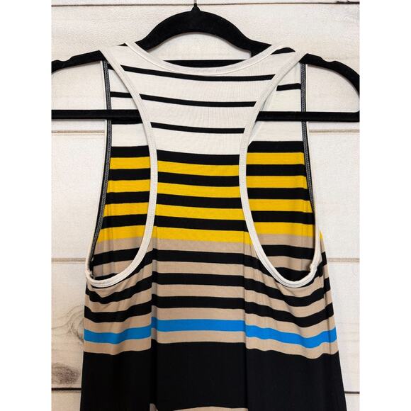 Theory Maxi Dress S‎ Stripes Everyday Casual Mom Basic Trendy Comfy Fit - Picture 3 of 8